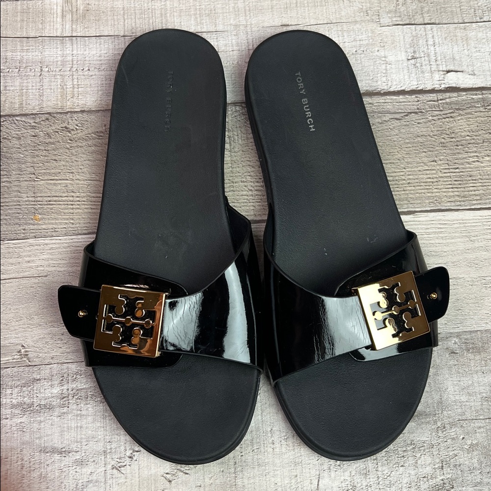 Tory Burch Buckle Slide Sandal - Picture 5 of 8